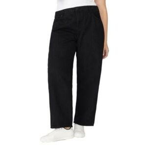 Eloquii Loose Fit Black Denim